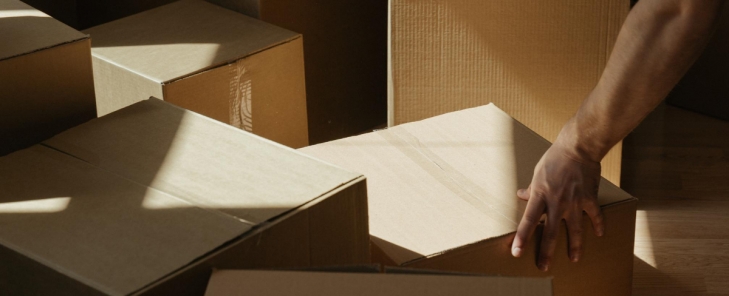 Σωστή συσκευασία κατά τη διάρκεια της μετακόμισης: Κουτιά σε διάφορα μεγέθη